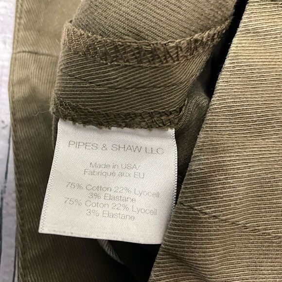 VERONICA BEARD Green Skinny Leg Pants - Picture 5 of 5